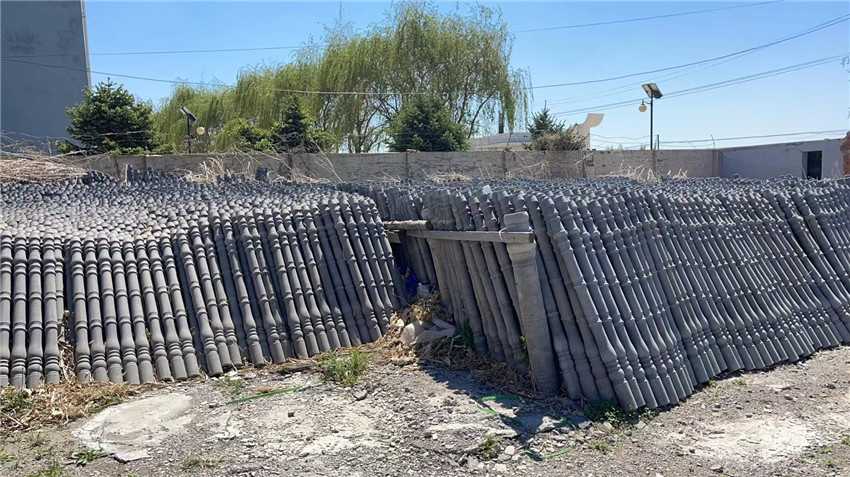 水泥護欄產(chǎn)品庫存